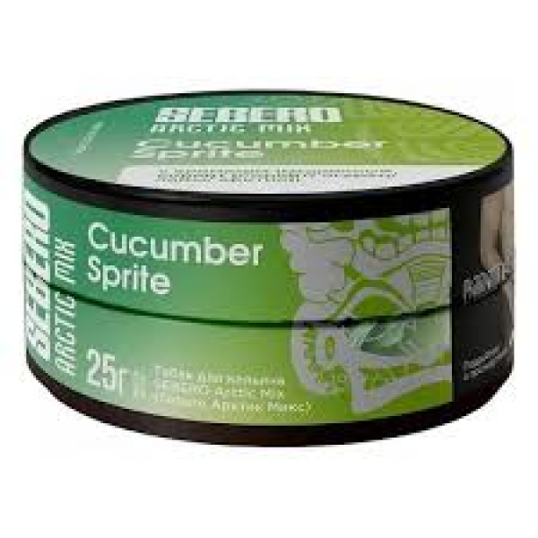 Табак Sebero Arctic Mix Cucumber Sprite 25 грамм в Норильске