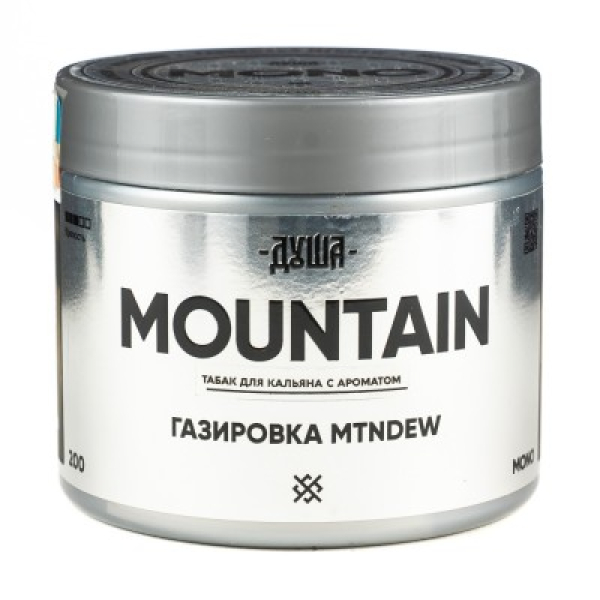 Табак Душа Mountain Газировка Mtndew  200 грамм в Норильске