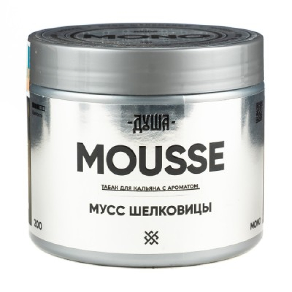 Табак Душа Mousse Мусс Шелковицы 200 грамм в Норильске