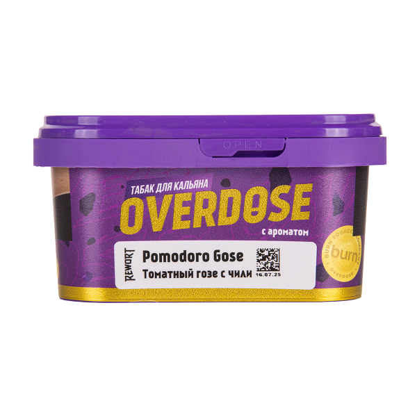 Табак Overdose Pomodoro Gose 200 грамм в Норильске