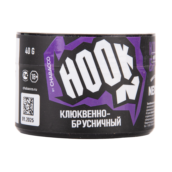 Табак Hook Клюквенно Брусничный 40 грамм в Норильске