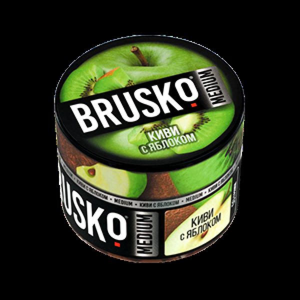 Бестабачная смесь Brusko Киви С   Яблоком 50 грамм в Норильске