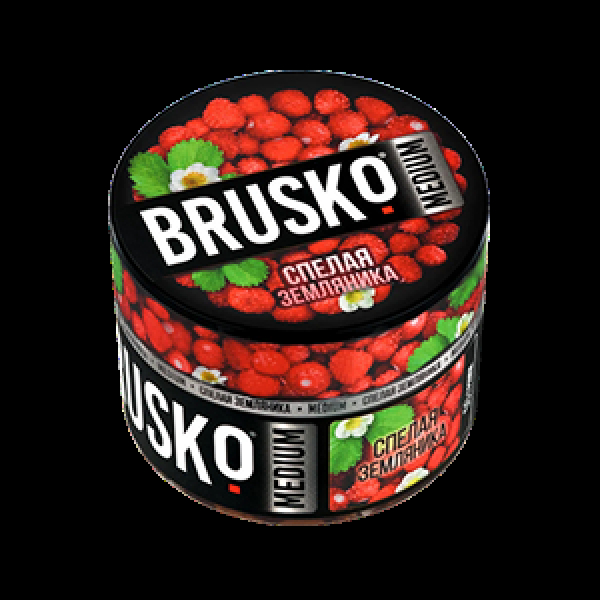 Бестабачная смесь Brusko Спелая Земляника 50 грамм в Норильске