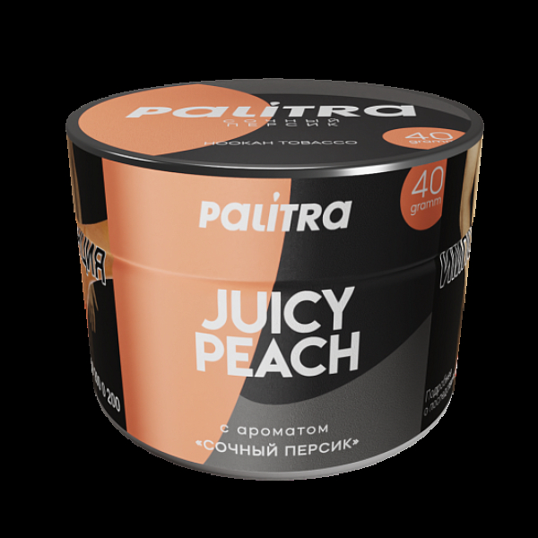 Табак Palitra Juicy Peach Сочный Персик 40 грамм в Норильске