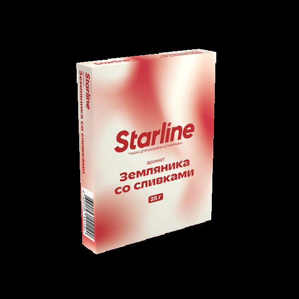 Табак Starline Земляника Со Сливками 25 грамм в Норильске