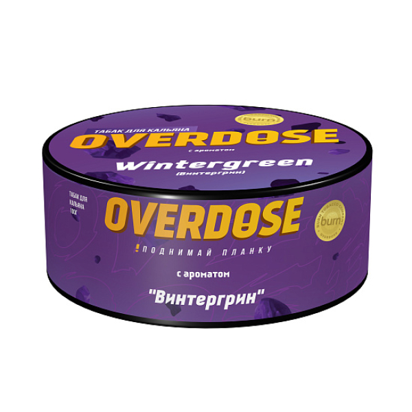 Табак Overdose Wintergreen 100 грамм в Норильске
