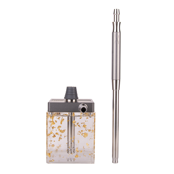 Кальян Hoob Subatom Space Grey X Ss | Cube Mini Gold в Норильске