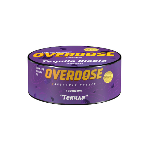 Табак Overdose Tequila Diabla 25 грамм в Норильске