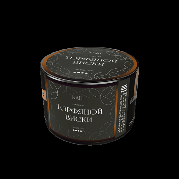 Табак Nаш Black Торфяной Виски 40 грамм в Норильске