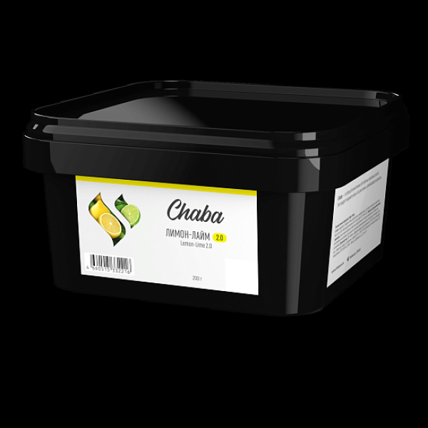 Безникотиновая смесь Chaba Lemon Lime 2.0 Лимон Лайм 200 грамм в Норильске