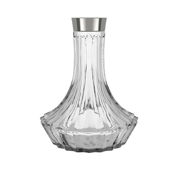 Колба Alpha Hookah Craft Twistlock На Резьбе Прозрачная  Silver в Норильске