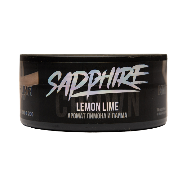 Табак Sapphire Crown Lemon Lime 100 грамм в Норильске