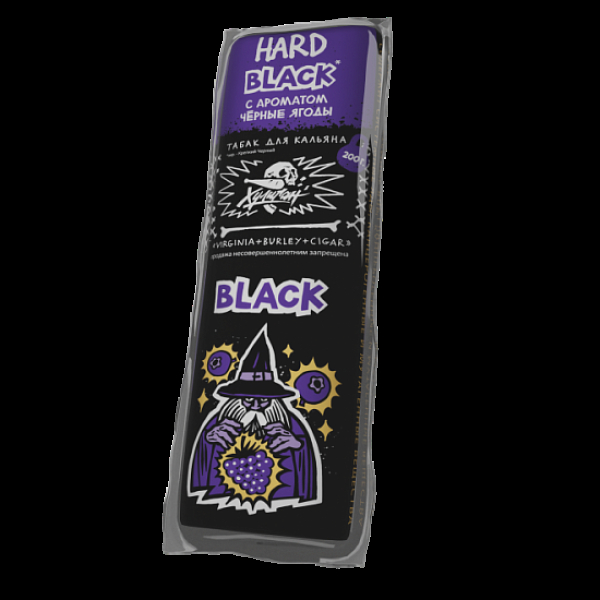 Табак Хулиган Hard Black Черные Ягоды 200 грамм в Норильске