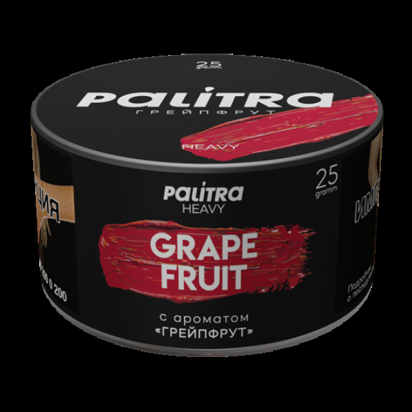 Табак Palitra Heavy Грейпфрут Grapefruit 25 грамм в Норильске
