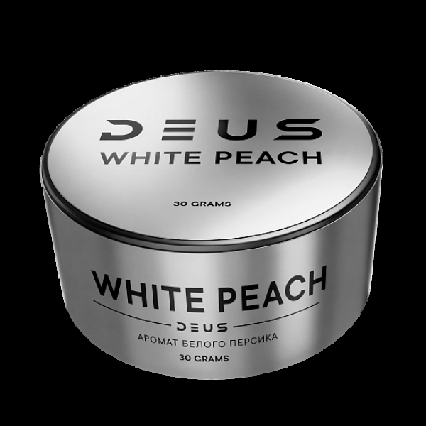 Табак Deus White Peach Белый Персик 30 грамм в Норильске