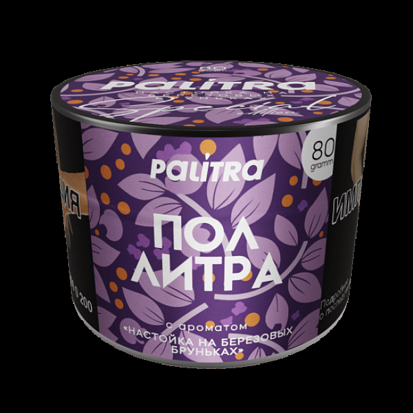 Табак Palitra Пол Литра Настойка На Березовых Бруньках 80 грамм в Норильске