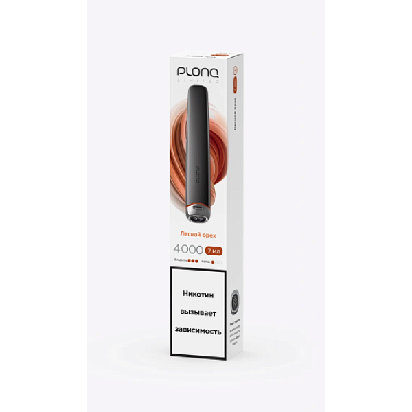 Электронка Plonq Plus Pro Black Лесной Орех 4000 затяжек в Норильске