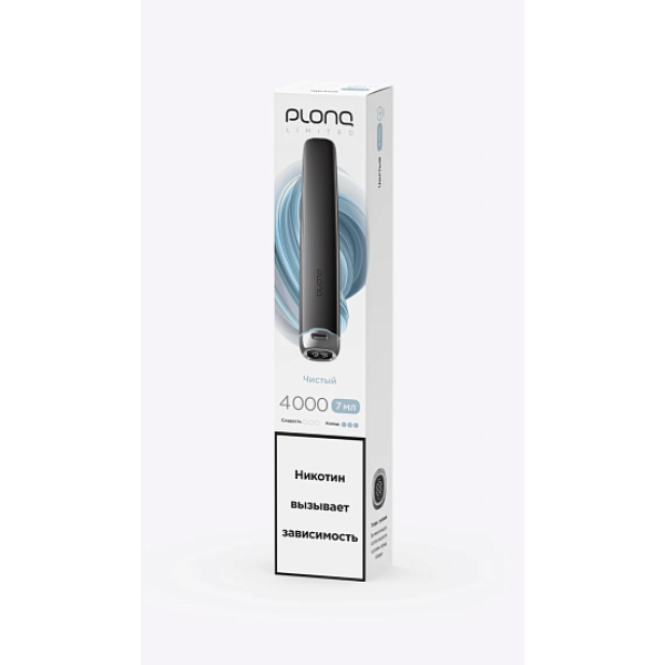 Электронка Plonq Plus Pro Black Чистый 4000 затяжек в Норильске