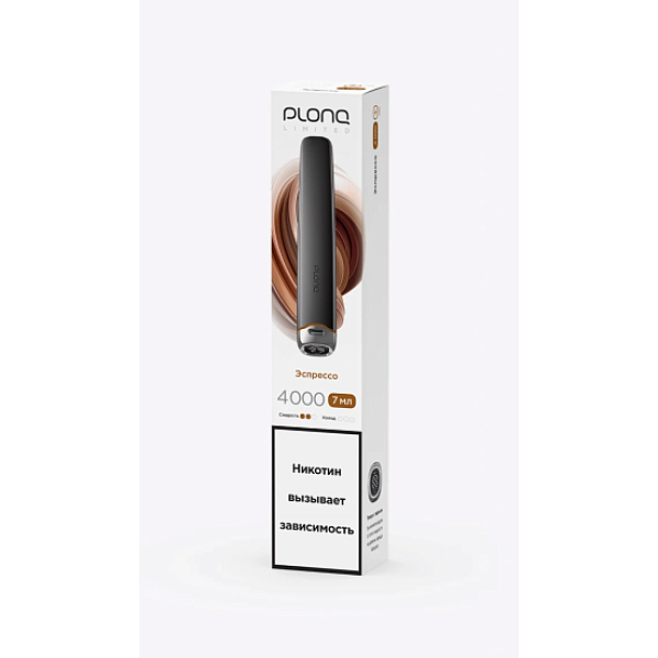 Электронка Plonq Plus Pro Black Эспрессо 4000 затяжек в Норильске