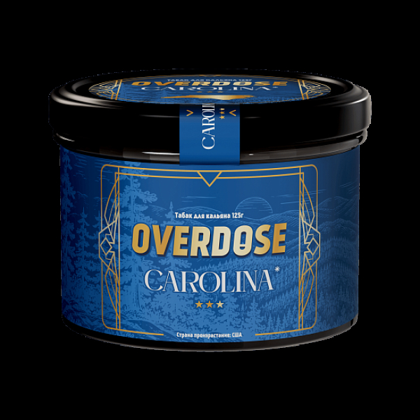 Табак Overdose No Aroma Америка Carolina 125 грамм в Норильске