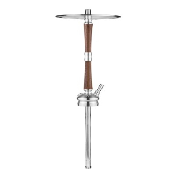 Кальян Hoob Go Pro Wood American Walnut Stainless Steel в Норильске