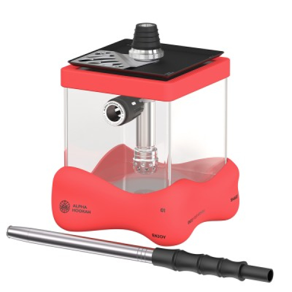 Кальян Alpha Hookah Smart Bubble Red в Норильске