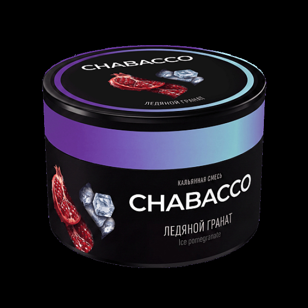 Бестабачная смесь Chabacco Ice Pomegranate Ледяной Гранат Medium 40 грамм в Норильске