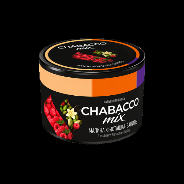 Бестабачная смесь Chabacco Mix Raspberry Pistachio Vanilla Малина Фисташка Ваниль Medium 40 грамм в Норильске