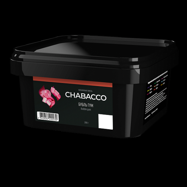 Бестабачная смесь Chabacco Bubble Gum Бубль Гум Medium 200 грамм в Норильске