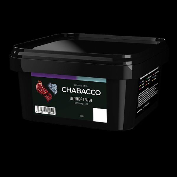 Бестабачная смесь Chabacco Ice Pomegranate Ледяной Гранат Medium 200 грамм в Норильске