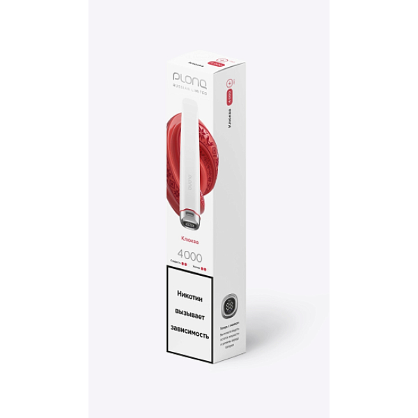 Электронная сигарета Plonq Plus Pro Клюква 4000 затяжек в Норильске