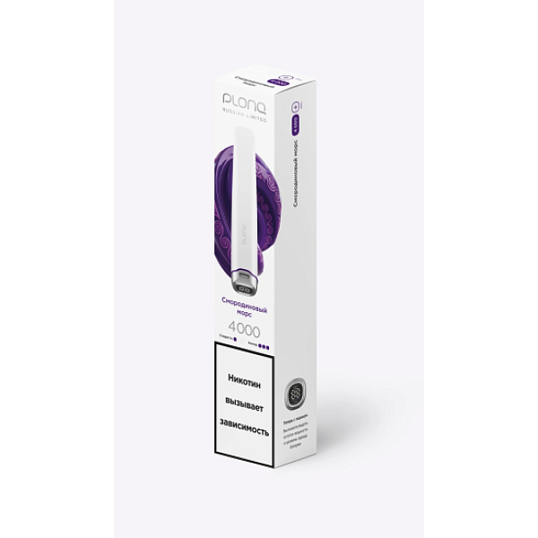 Электронная сигарета Plonq Plus Pro  Смородиновый Морс 4000 затяжек в Норильске