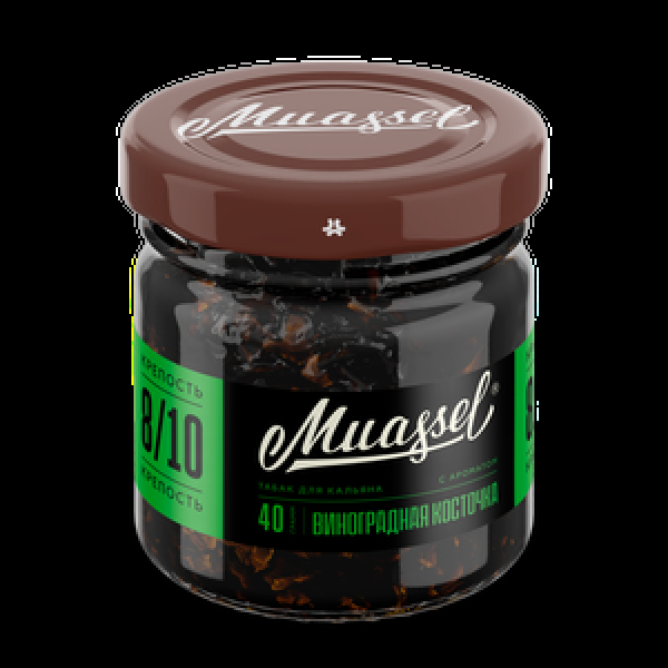 Табак Muassel Extra Strong Виноградная Косточка 40 грамм в Норильске