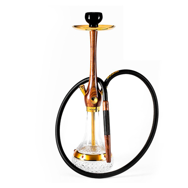 Кальян Wookah Walnut Gold Amber Click (золотой, 64 см) в Норильске