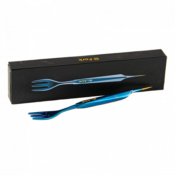 Вилка-шило Blade Hookah Blue Matte в Норильске